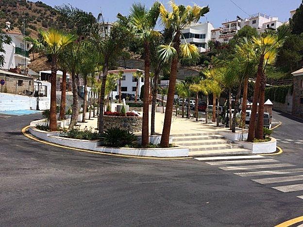 La plaza Antonio Molina se inaugurará mañana. :: sur