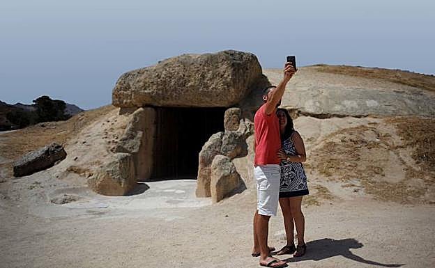 El número de visitantes a los Dólmenes de Antequera se ha incrementado en un 57,78% en el último año.