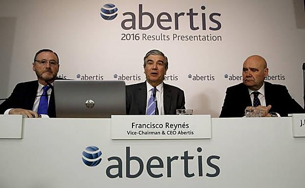 El vicepresidente y consejero delegado de Abertis, Francisco Reynés.