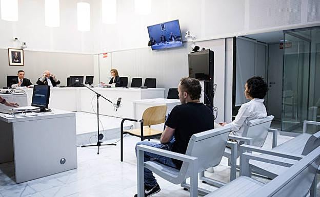 Marouan Ben Nacer y Soukaina Aboudrar.