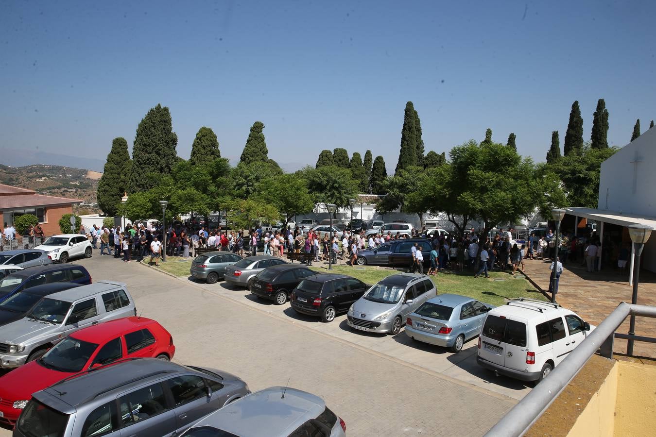 Entierro de la pequeña Lucía en Alhaurín el Grande