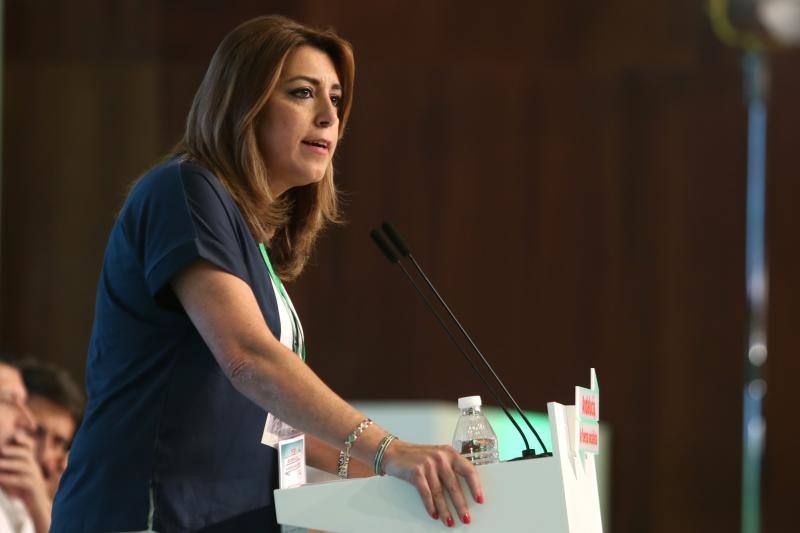 Imágenes de la primera jornada del cónclave de los socialistas andaluces