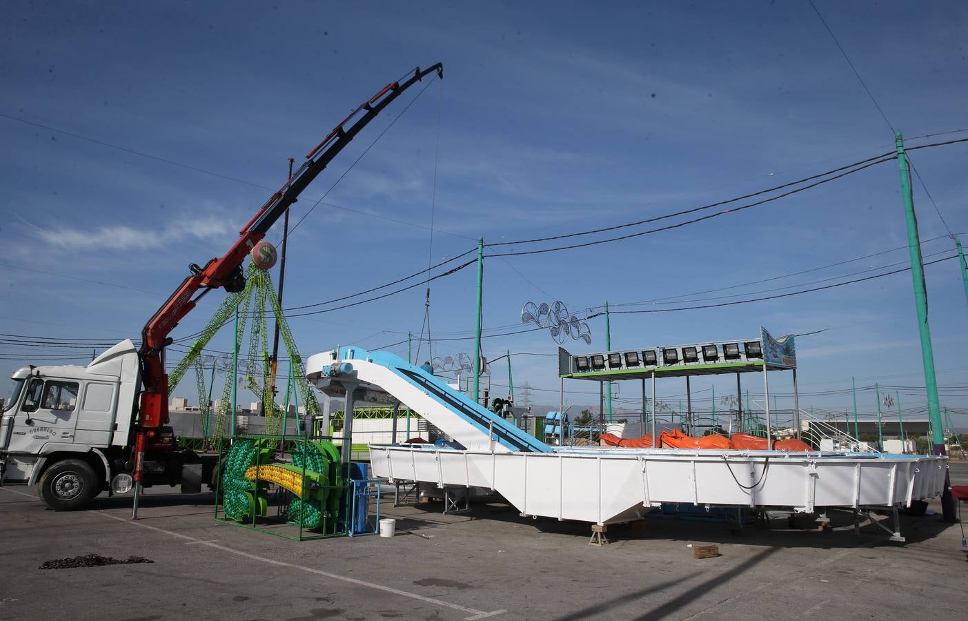 El Cortijo de Torres se prepara para la fiesta