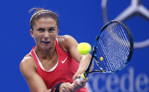 La tenista italiana Sara Errani. 