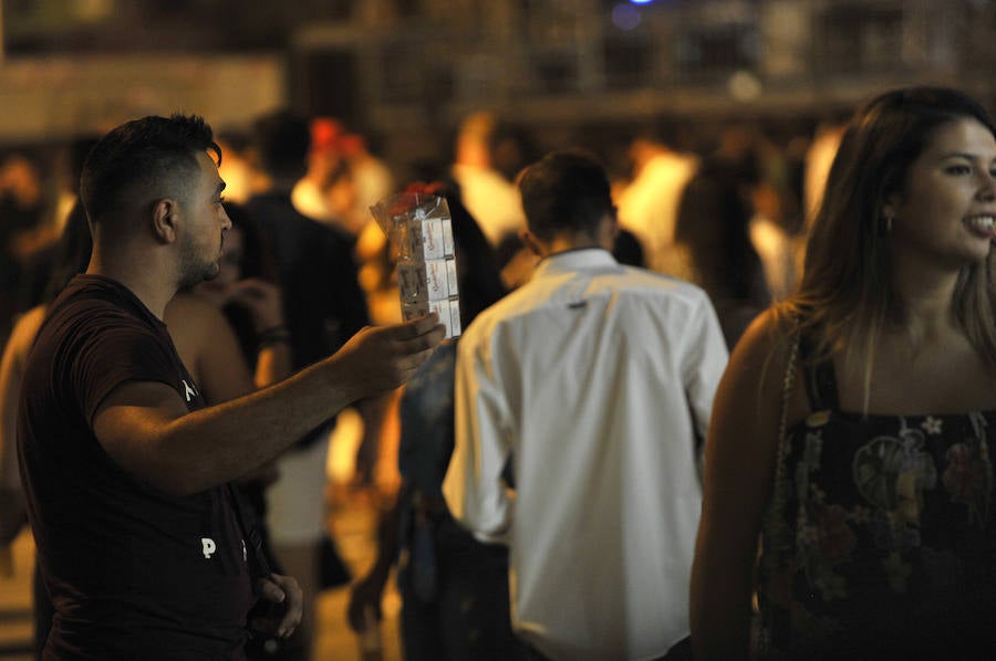 La segunda jornada de la Feria de Málaga en el real se vivió con intensidad en el Cortijo de Torres.