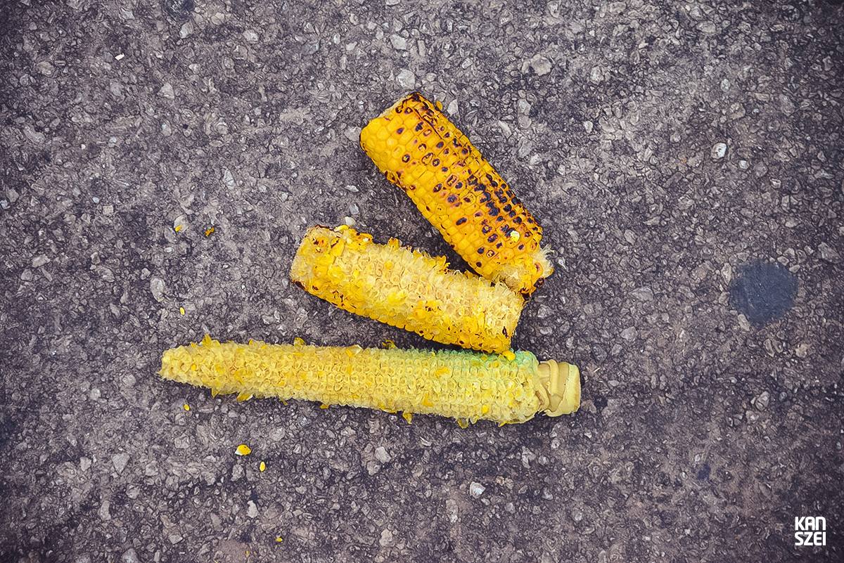 «A tus pies se llama este conjunto de fotografías que nos hacen inclinar la cabeza hacia abajo y dejar de mirar al cielo, las atracciones y el resto de cosas que se encuentran a simple vista. Una colección de objetivos perdidos, olvidados y/o desechados con una historia individual desconocida, perfecta para nutrir nuestra imaginación particular»