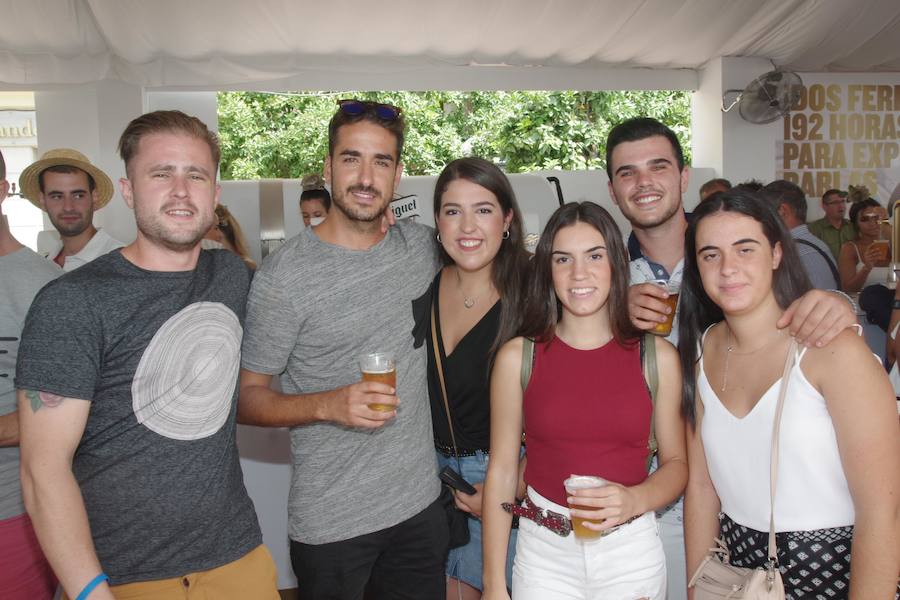 Belén Cuesta, Cristian Gil, María Muñoz, Nerez Arreza, Pablo Subires y María Castillo que vienen desde Barcelona y Antequera.