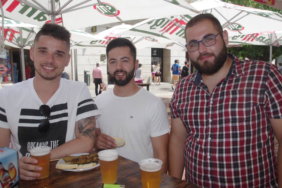 Antonio Cánovas, Sergio garcía y Luis Yuste.