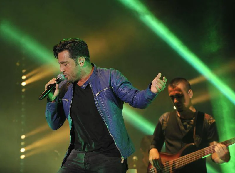 Fotos del concierto de David Bustamante en el Auditorio Municipal en la Feria de Málaga 2017