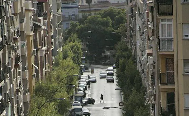 Vista de la avenida Capuchinos. 