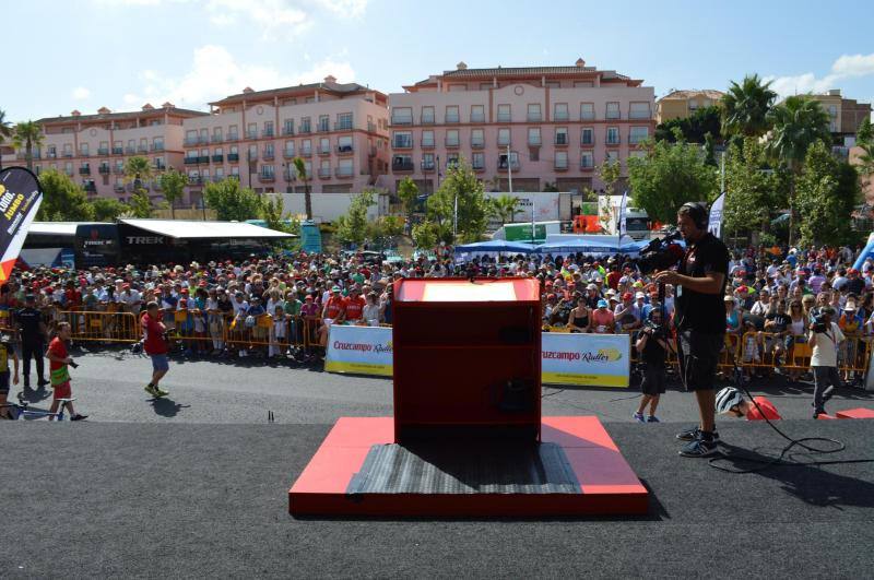 La serpiente multicolor se despide de Málaga en esta etapa, la número 13 con meta en Tomares