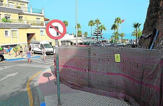 En la playa de Burriana quedan pendientes de ejecutar la estación de bombeo y varios colectores.