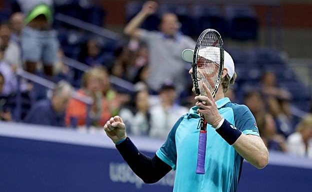 El tenista sudafricano Kevin Anderson. 