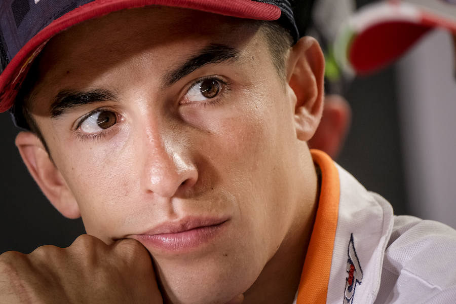 Marc Márquez, piloto español de MotoGP. 