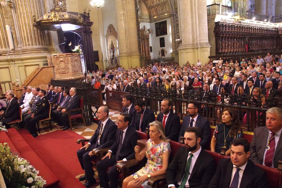 El cortejo partirá a las 19.30 horas de la Catedral, donde por la mañana el obispo ha presidido una misa y una ofrenda floral