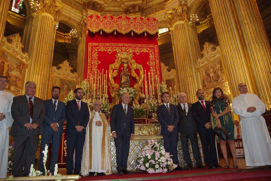 El cortejo partirá a las 19.30 horas de la Catedral, donde por la mañana el obispo ha presidido una misa y una ofrenda floral