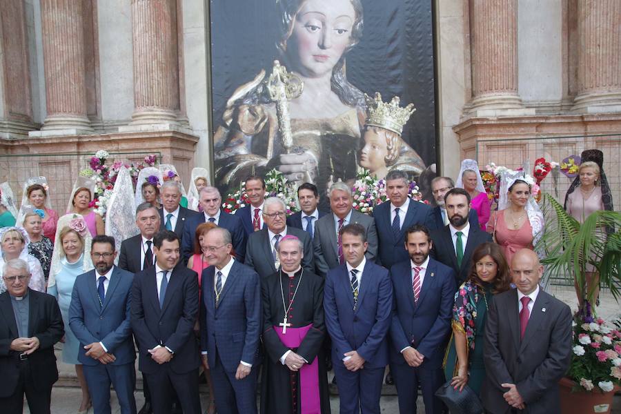 El cortejo partirá a las 19.30 horas de la Catedral, donde por la mañana el obispo ha presidido una misa y una ofrenda floral