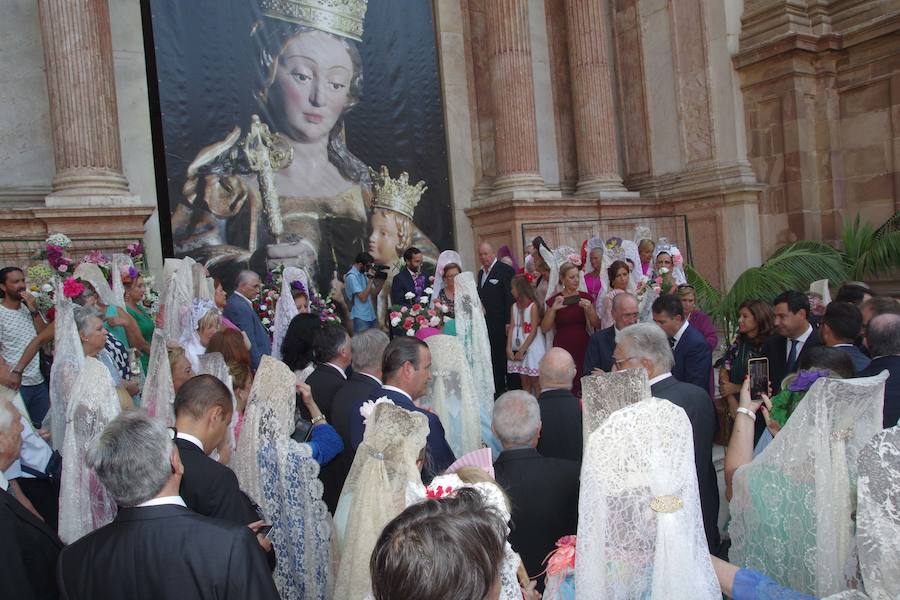 El cortejo partirá a las 19.30 horas de la Catedral, donde por la mañana el obispo ha presidido una misa y una ofrenda floral