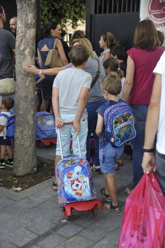 El nuevo curso comienza para más de 155.000 alumnos de Infantil y Primaria