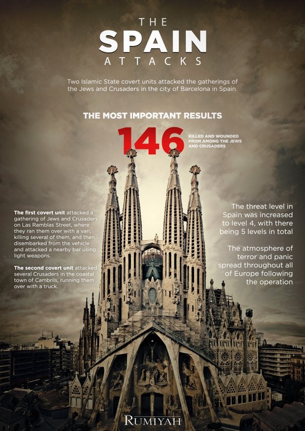 Portada de Rumiyah y detalle con la Sagrada Familia de una de sus páginas. :: r.c.