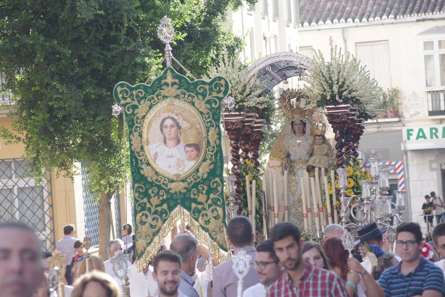 La hermandad ha iniciado su romería al parque de La Concepción en Málaga