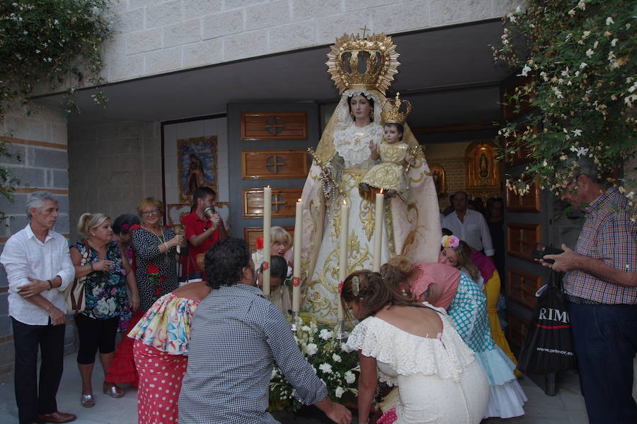 La hermandad ha iniciado su romería al parque de La Concepción en Málaga