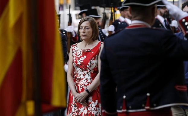 La presidenta del Parlament, Carme Forcadell.