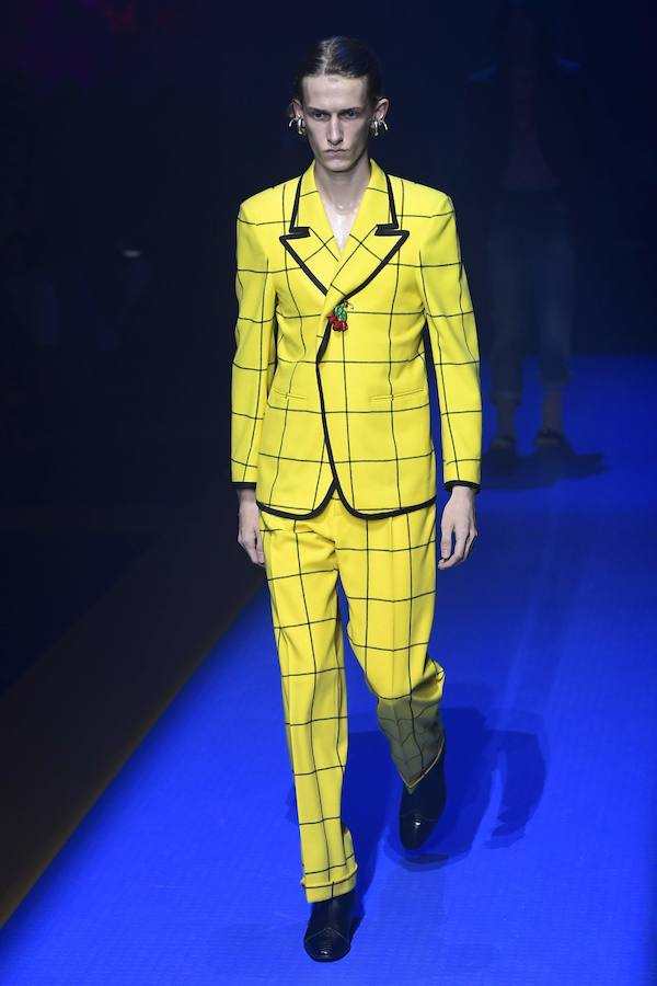 La firma italiana presenta su nueva colección Primavera-Verano durante la semana de la moda de Milán 