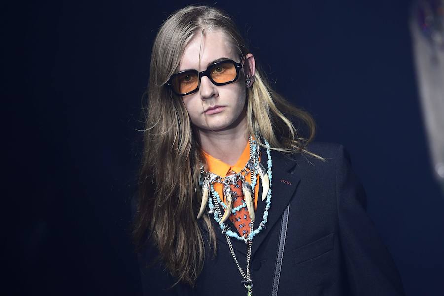 La firma italiana presenta su nueva colección Primavera-Verano durante la semana de la moda de Milán 