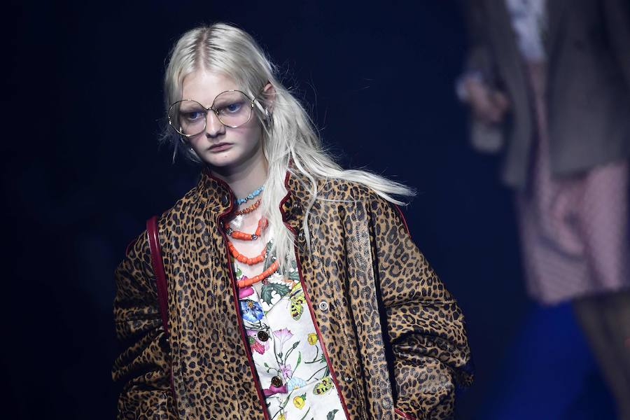 La firma italiana presenta su nueva colección Primavera-Verano durante la semana de la moda de Milán 