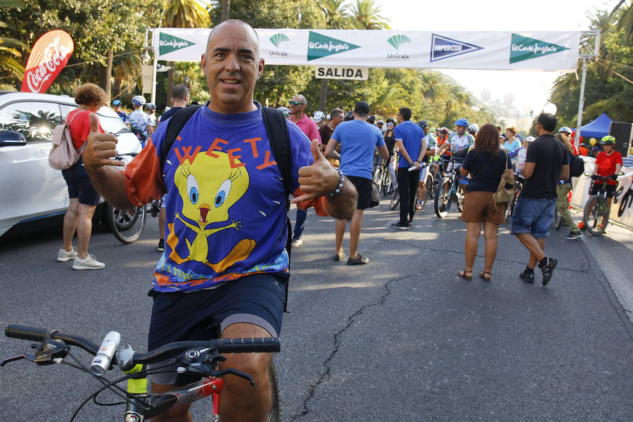 Más de 15.000 ciclistas han tomado esta mañana las calles de la ciudad en una actividad enmarcada en la Semana de la Movilida