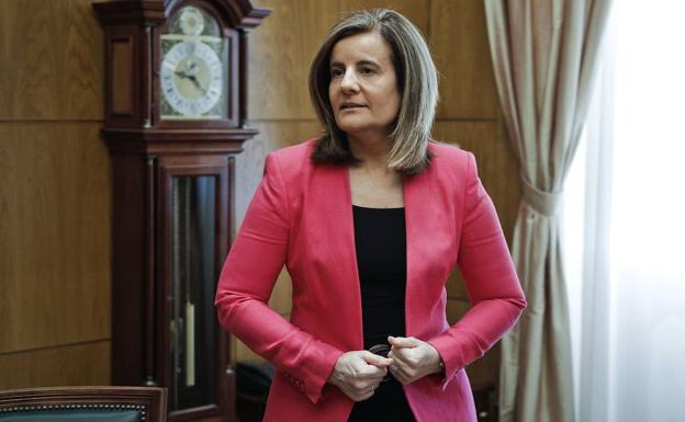 Fátima Báñez, ministra de Empleo y Seguridad Social de España.