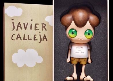 Imagen secundaria 1 -  Javier Calleja rubrica la serie limitada y numerada de juguetes artísticos que se ha agotado en apenas unos minutos. Colección. Cada pieza mide 32 centrímetros de alto y ha salido al mercado por un precio de 390 euros.
