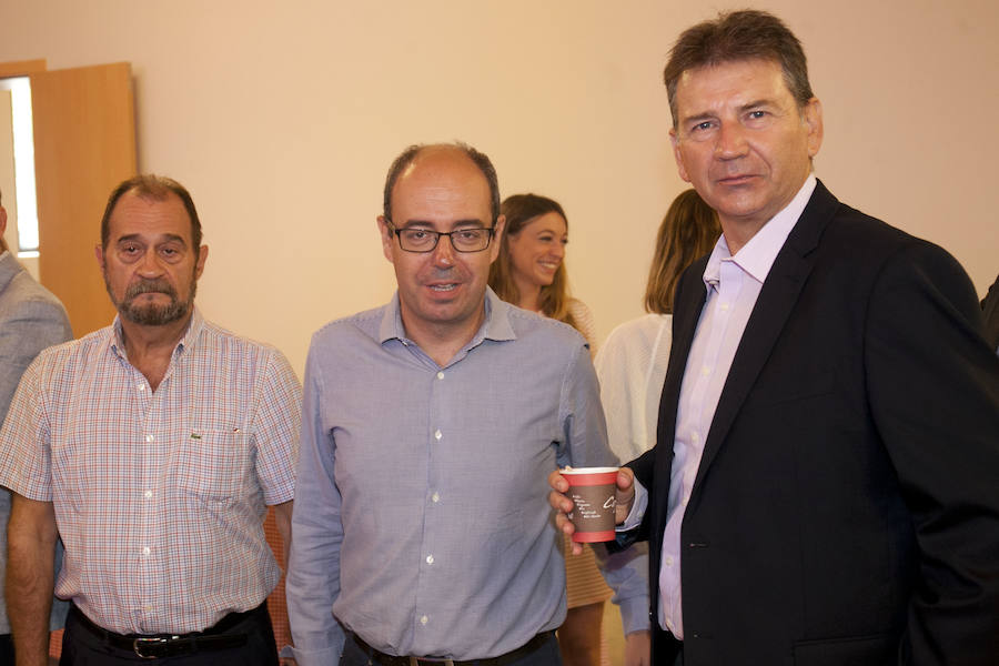 Rafael Oneto, Félix Morilla y Alberto Fernández. 