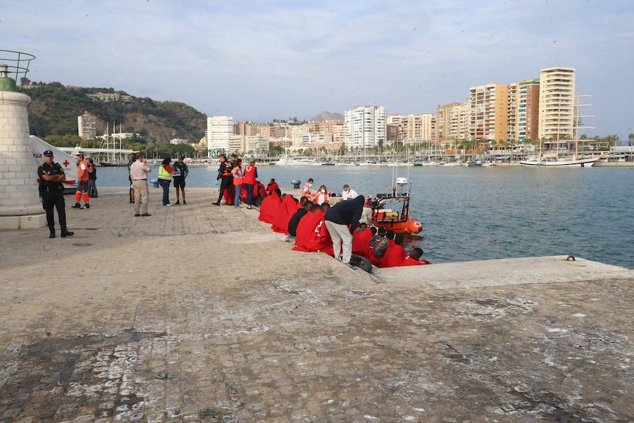 Salvamento Marítimo localizó la embarcación a 40 millas al sur de Málaga