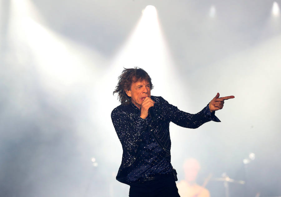 La banda de Mick Jagger hizo las delicias del público