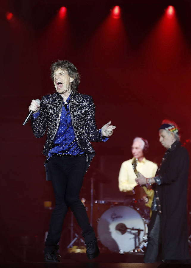 La banda de Mick Jagger hizo las delicias del público