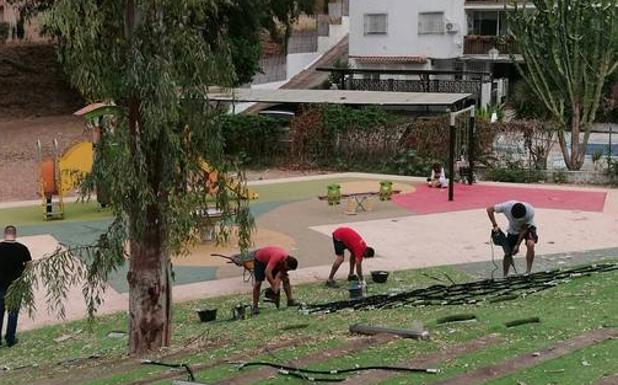 El recinto no está finalizado. 