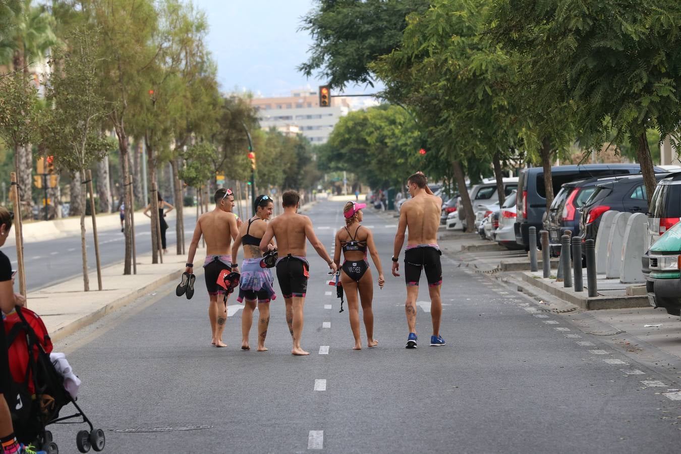 La playa de la Misericordia acoge las pruebas durante la mañana de este domingo