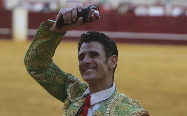 Benítez, en la pasada feria taurina de Málaga 