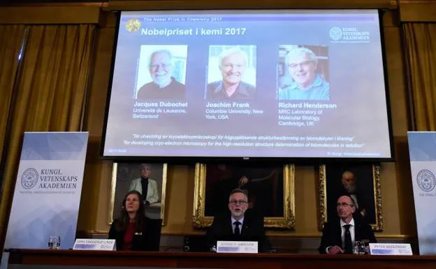 El Nobel de Química premia a los exploradores de las biomoléculas