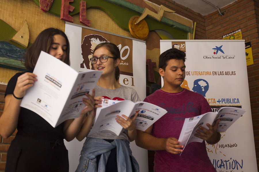 El articulista de SUR Jesús Nieto ha impartido la clase