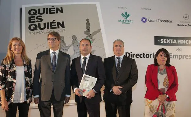 Patricia Aguilar, Alejandro Martínez Borrell, Manuel Castillo, Álvaro Cruces y Marina González