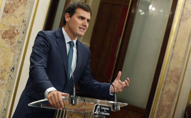 Albert Rivera, presidente de Ciudadanos.