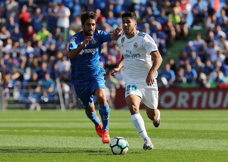 El Real Madrid visita el Coliseum Alfonso Pérez con el objetivo de conseguir una nueva victoria. El cuadro de Zidane suma doce triunfos consecutivos en Liga a domicilio. Una racha que busca frenar el Getafe para conseguir su tercera victoria en su regreso a la máxima categoría.