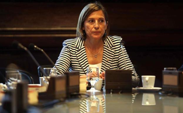 La presidenta del Parlament, Carme Forcadell.