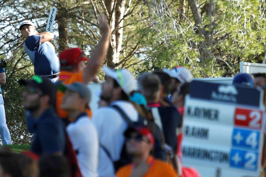 El Andalucía Valderrama Máster definirá los candidatos a entrar en la Carrera hacia Dubai. Así ha sido la primera segunda jornada de competición en el campo gaditano, en imágenes.