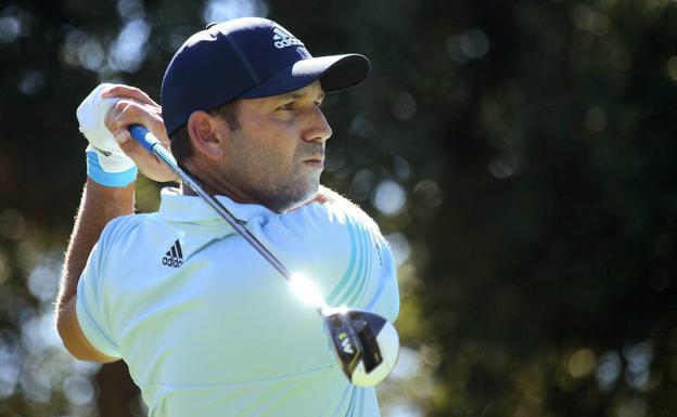 Sergio García, durante el Valderrama Andalucía Masters. 