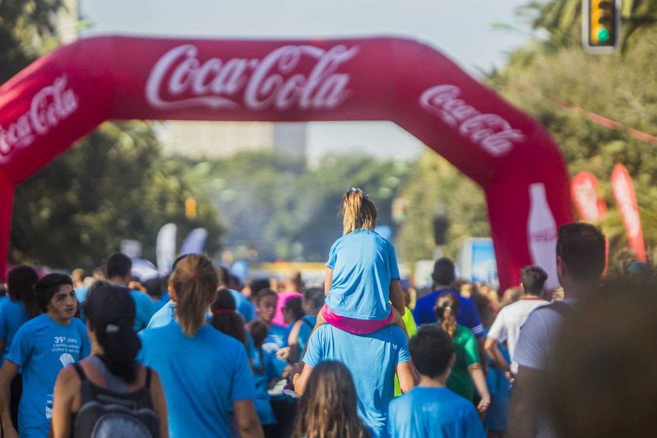 Llegada a meta de los corredores