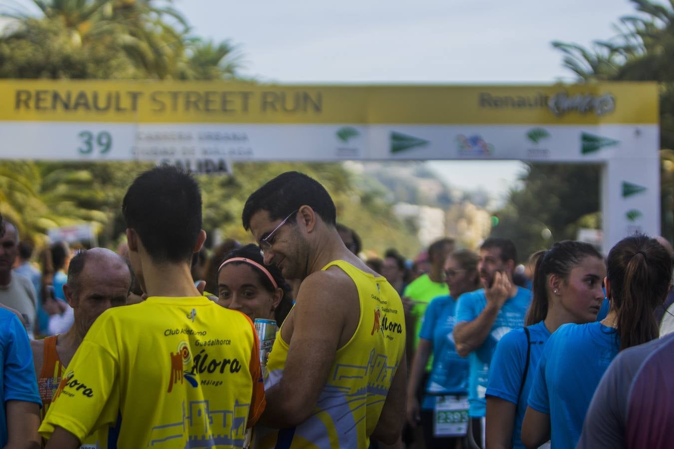 Llegada a meta de los corredores